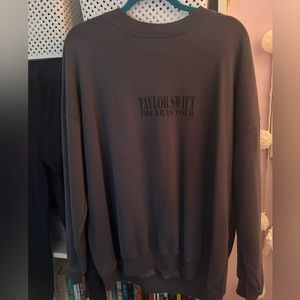 Official Taylor Swift Eras Tour Blue Crewneck